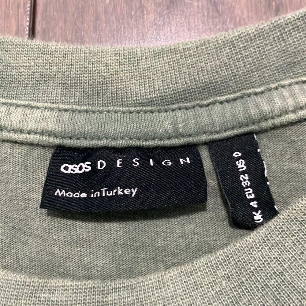 NWOT ASOS T-Shirt with Pocket Size 0 - Picture 4 of 7
